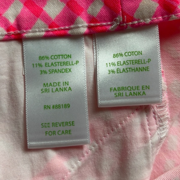 Lilly Pulitzer Women’s 4 Arabeth Shorts in Love Pink Passion, Lilly Pulitzer - Picture 8 of 8